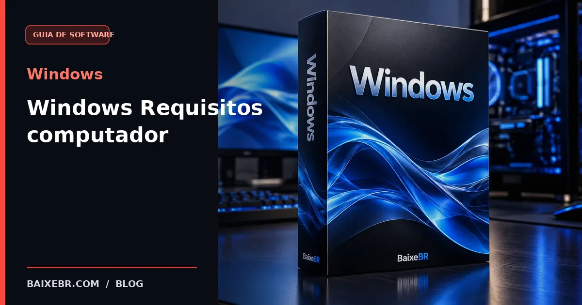 Windows requisitos computador - guia BaixeBR